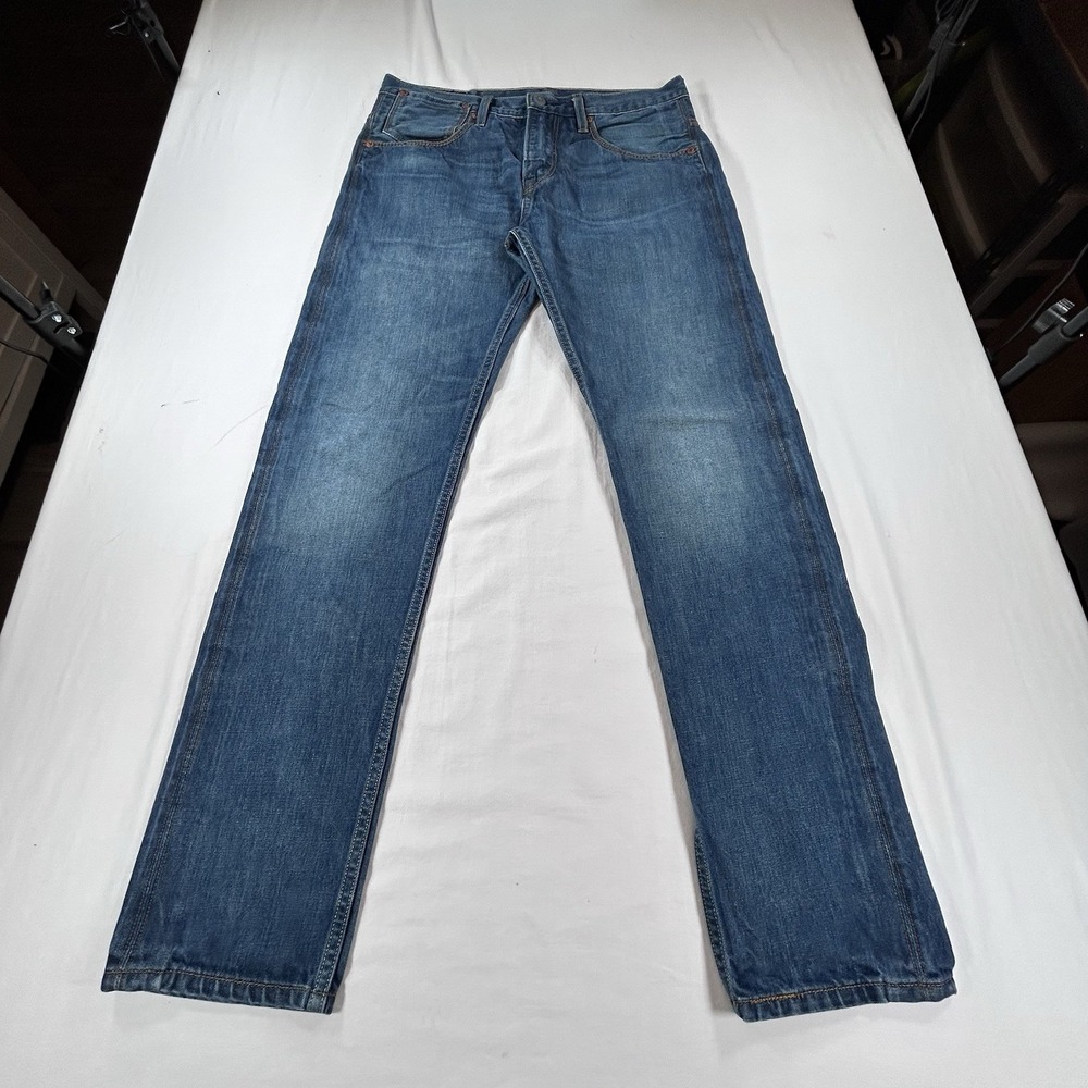 Levis 508 Men's Blue Jeans W31 L32 Regular Fit Med Wash Denim Pants Casual Work